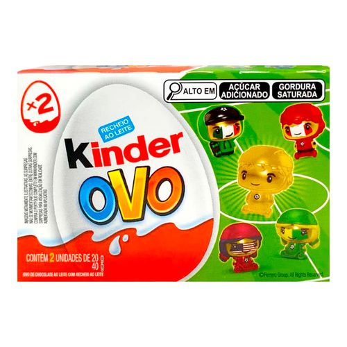 Kinder Ovo Futebol com 2 unidades-1-